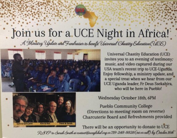 Join us for a UCE Night in Africa!